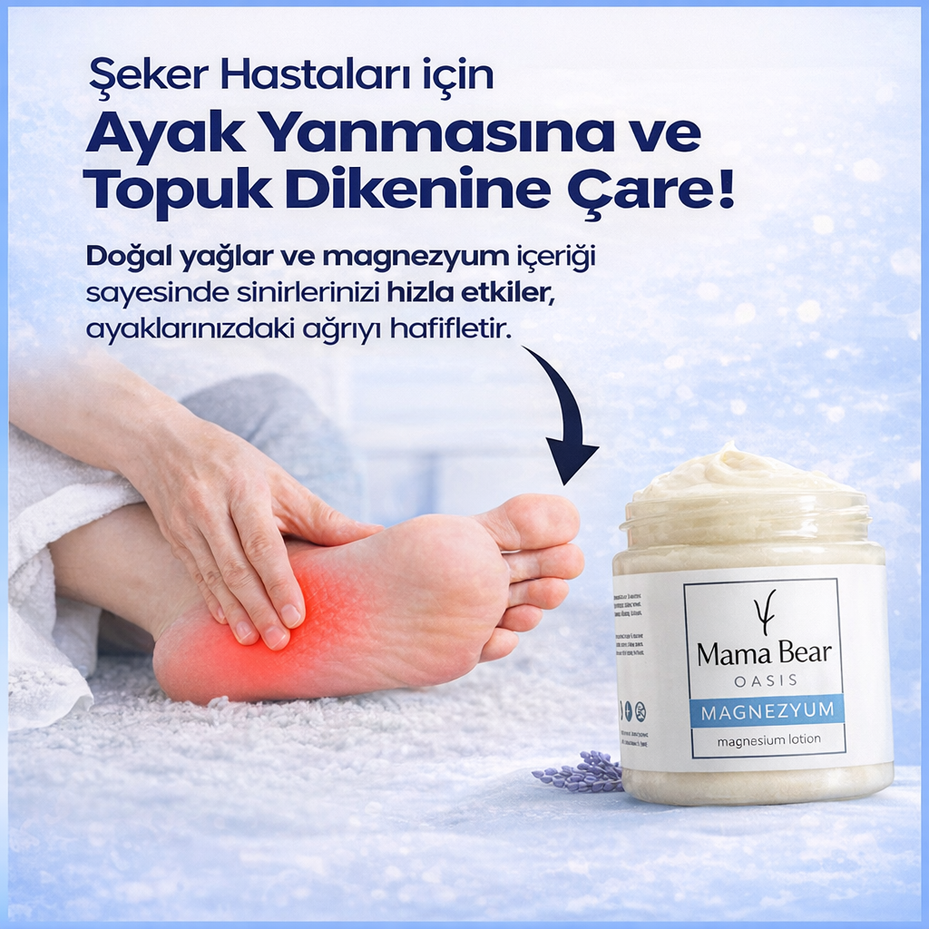 MamaBear™ Magnezyumlu Sinir ve Eklem Rahatlatıcı Losyon